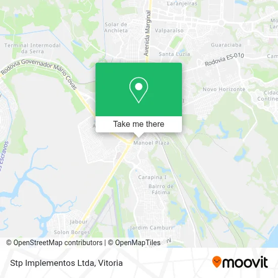 Stp Implementos Ltda map
