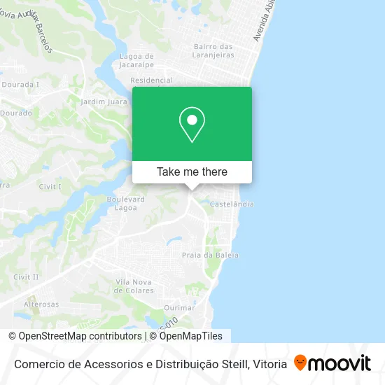 Comercio de Acessorios e Distribuição Steill map