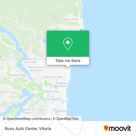 Boss Auto Center map