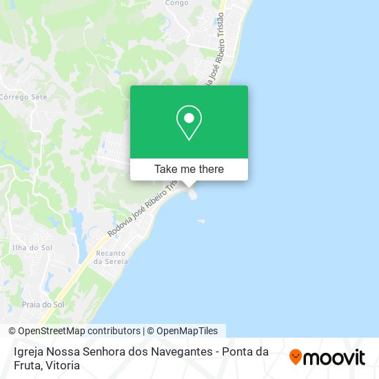 Igreja Nossa Senhora dos Navegantes - Ponta da Fruta map