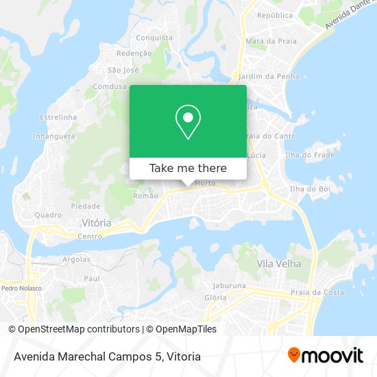 Avenida Marechal Campos 5 map