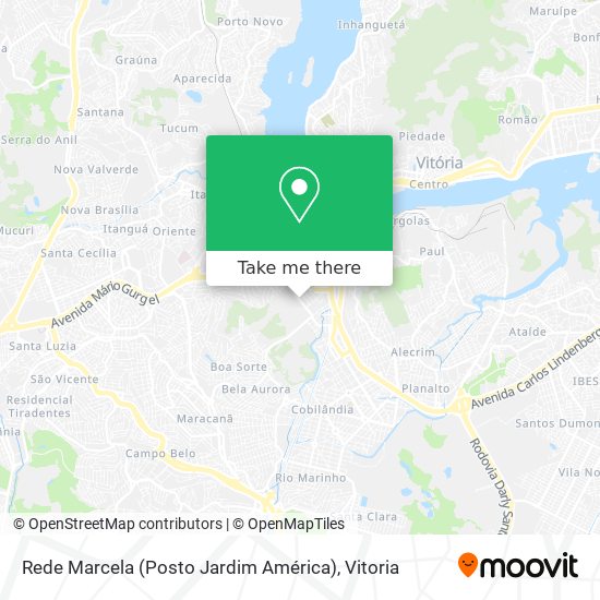 Rede Marcela (Posto Jardim América) map