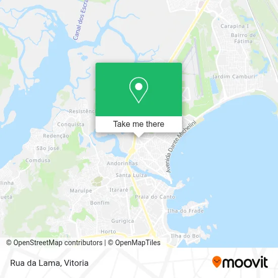 Rua da Lama map
