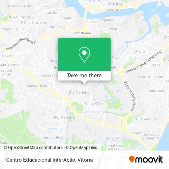 Centro Educacional InterAção map