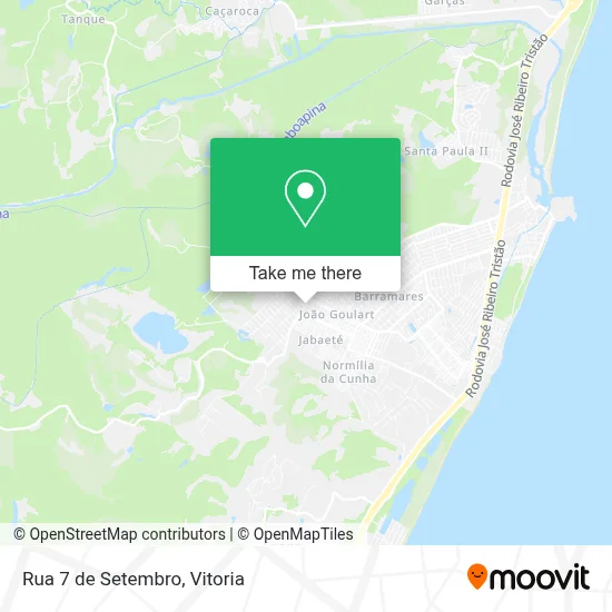 Rua 7 de Setembro map