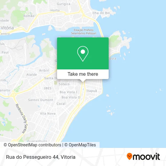 Rua do Pessegueiro 44 map