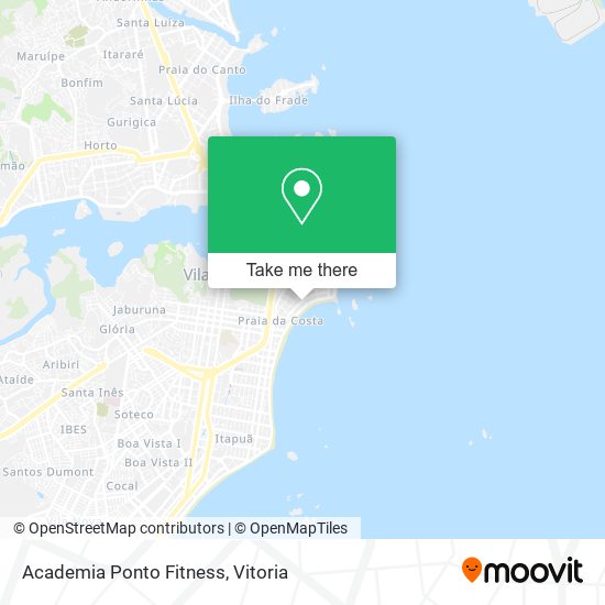Academia Ponto Fitness map