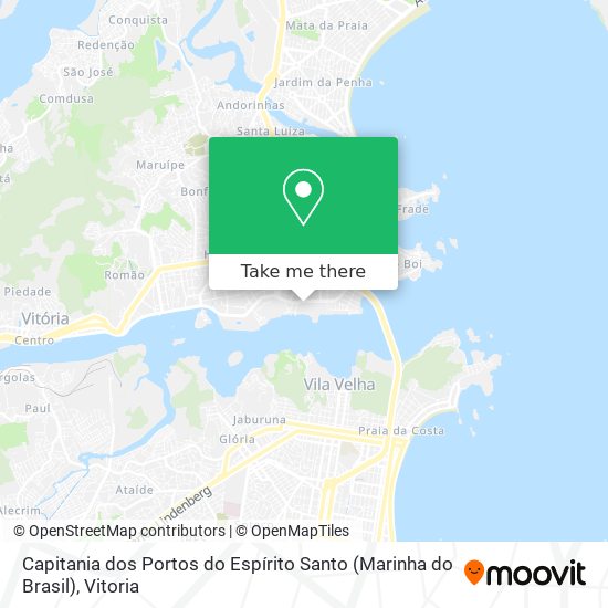 Capitania dos Portos do Espírito Santo (Marinha do Brasil) map