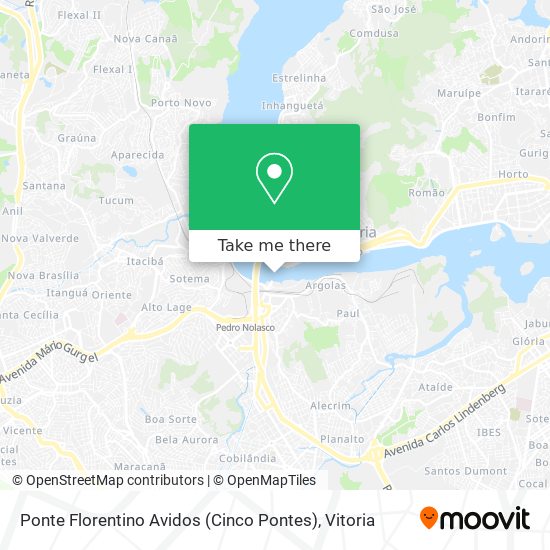 Ponte Florentino Avidos (Cinco Pontes) map