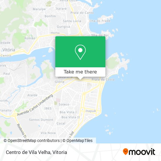 Centro de Vila Velha map