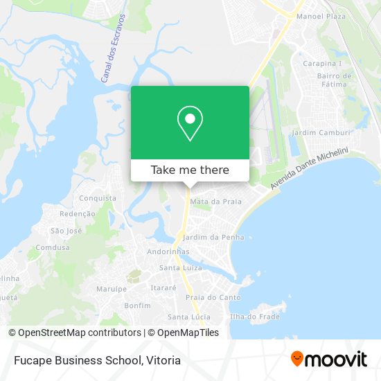 Fucape Business School map