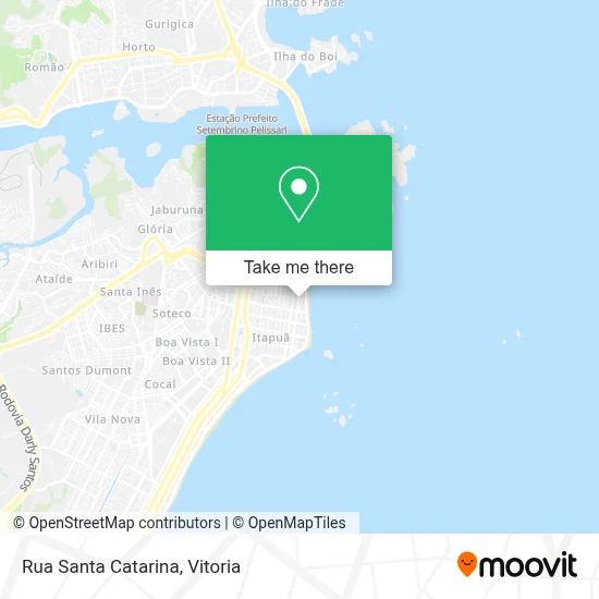 Rua Santa Catarina map