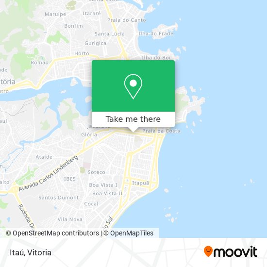 Itaú map