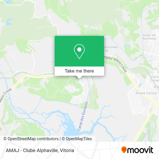 AMAJ - Clube Alphaville map