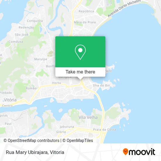 Rua Mary Ubirajara map