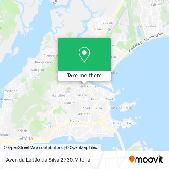 Avenida Leitão da Silva 2730 map