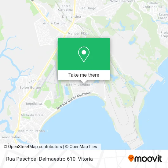 Rua Paschoal Delmaestro 610 map