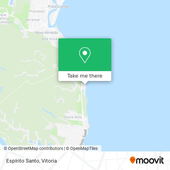 Espírito Santo map