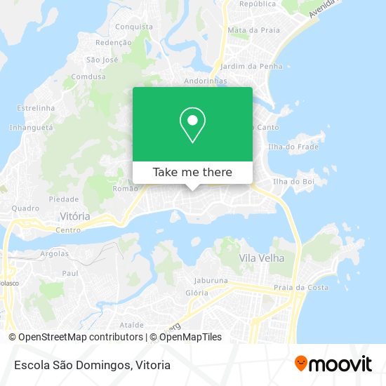 Mapa Escola São Domingos