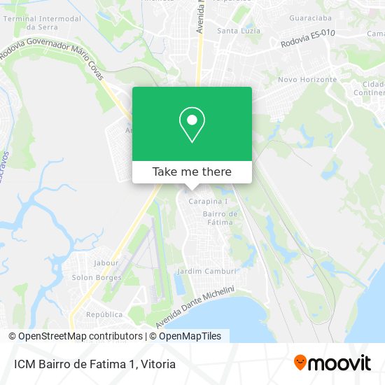 ICM Bairro de Fatima 1 map
