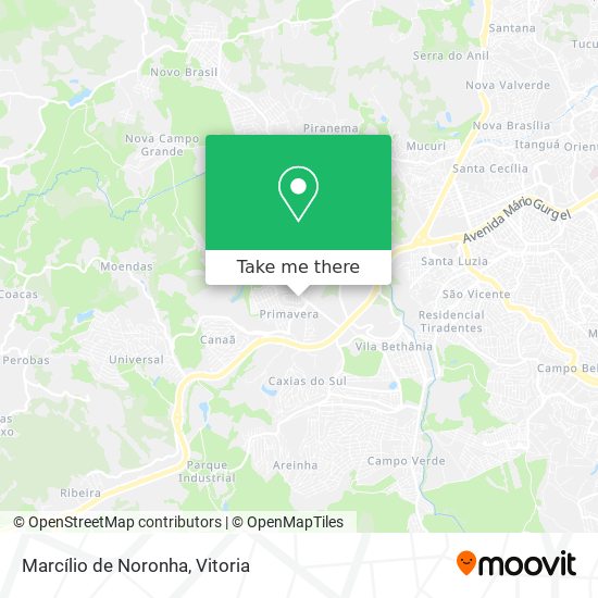 Marcílio de Noronha map