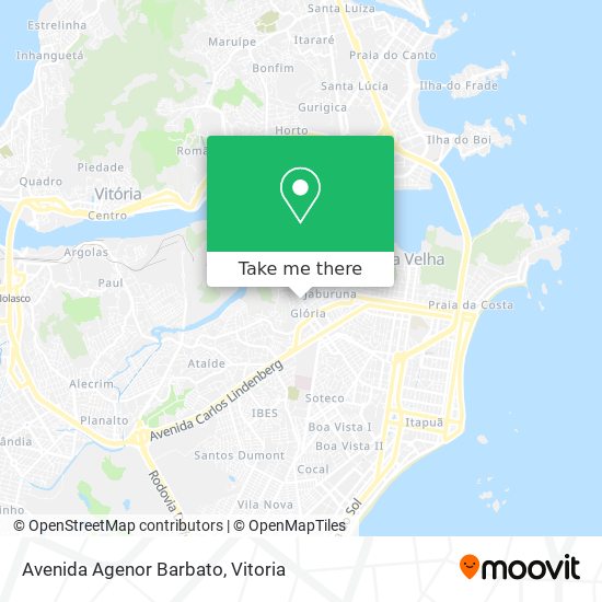 Avenida Agenor Barbato map