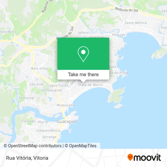 Rua Vitória map