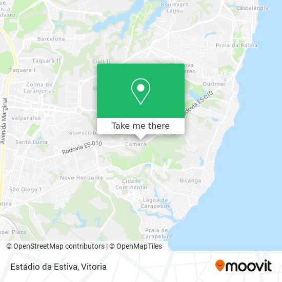 Estádio da Estiva map