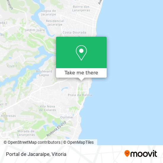 Portal de Jacaraípe map