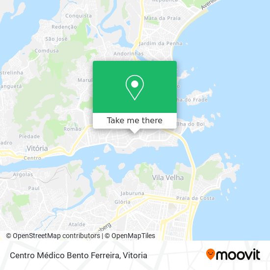 Centro Médico Bento Ferreira map