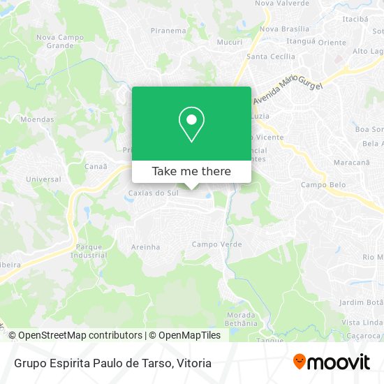 Grupo Espirita Paulo de Tarso map