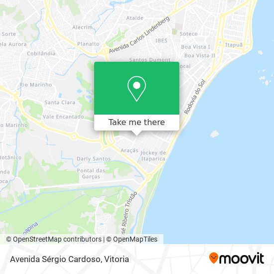 Avenida Sérgio Cardoso map