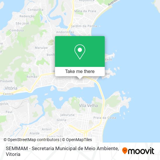SEMMAM - Secretaria Municipal de Meio Ambiente map