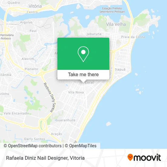 Rafaela Diniz Nail Designer map