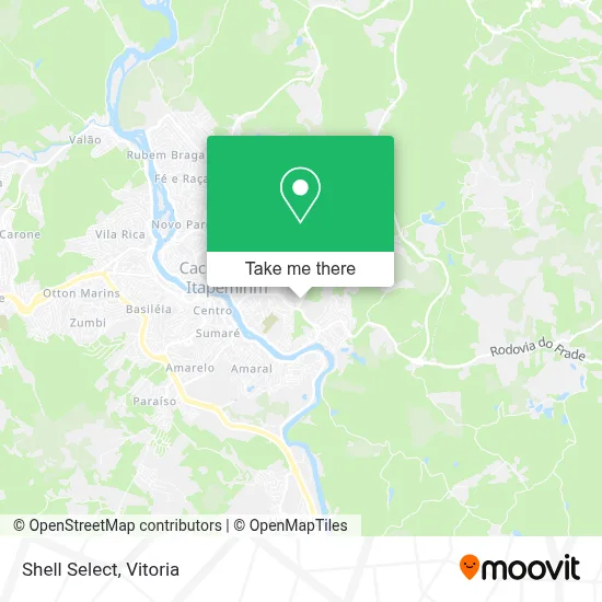 Shell Select map