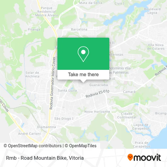 Rmb - Road Mountain Bike map