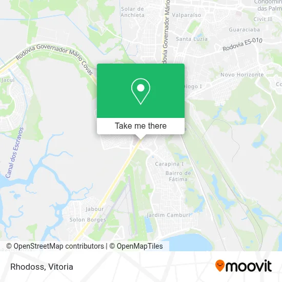 Rhodoss map