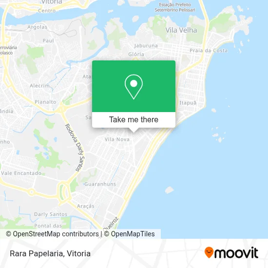 Rara Papelaria map