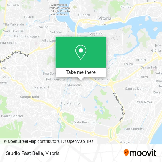 Studio Fast Bella map
