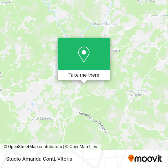 Studio Amanda Conti map