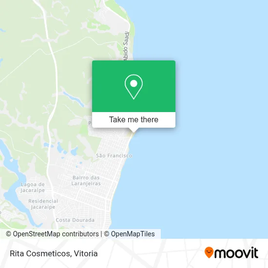 Rita Cosmeticos map