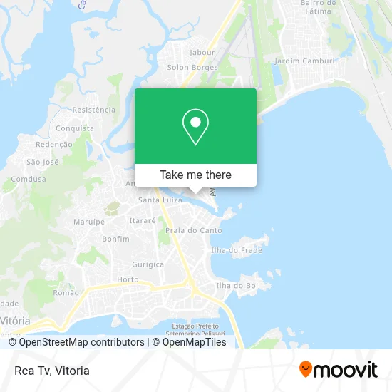 Rca Tv map