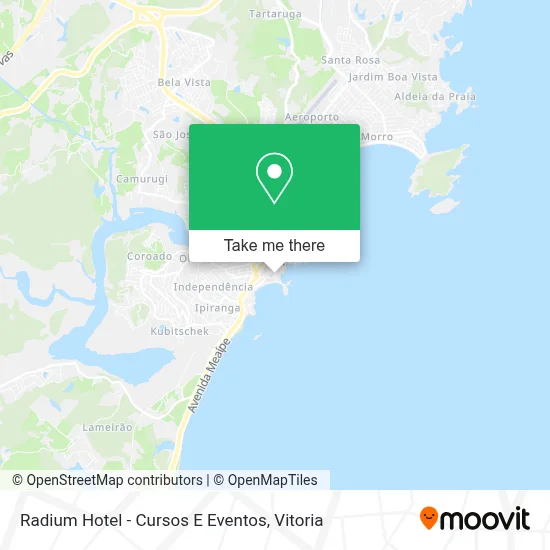 Radium Hotel - Cursos E Eventos map