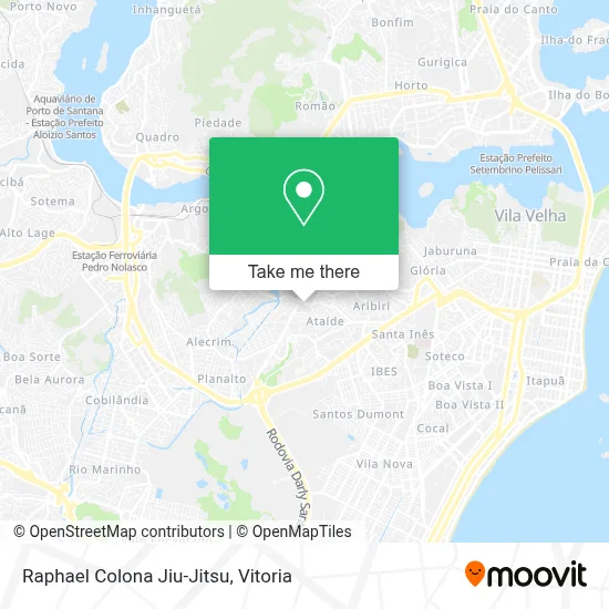Raphael Colona Jiu-Jitsu map