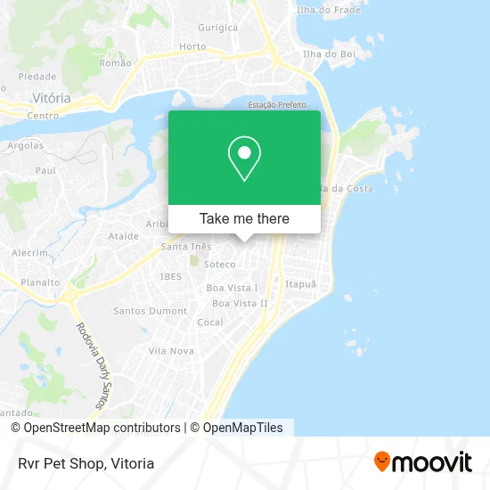 Rvr Pet Shop map