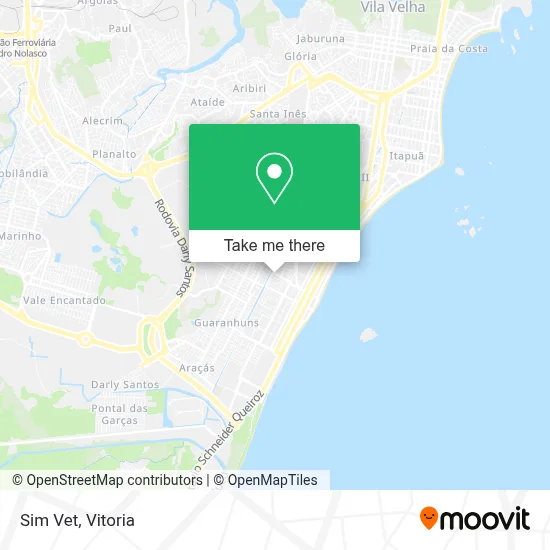 Sim Vet map