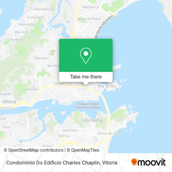 Condominio Do Edificio Charles Chaplin map