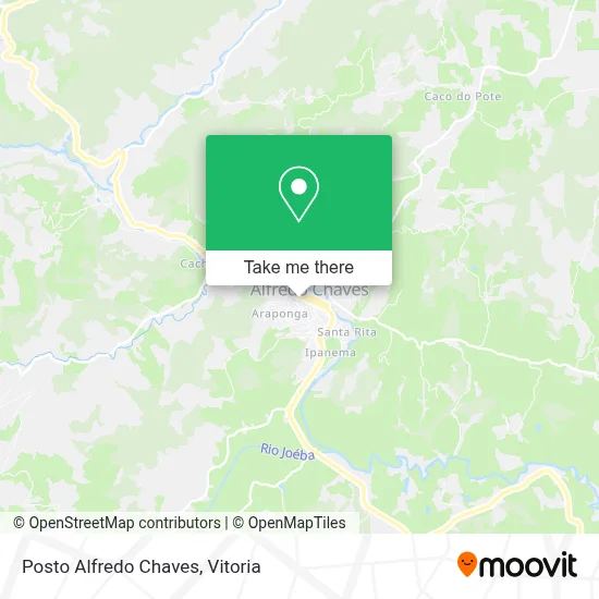 Posto Alfredo Chaves map