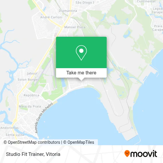 Studio Fit Trainer map