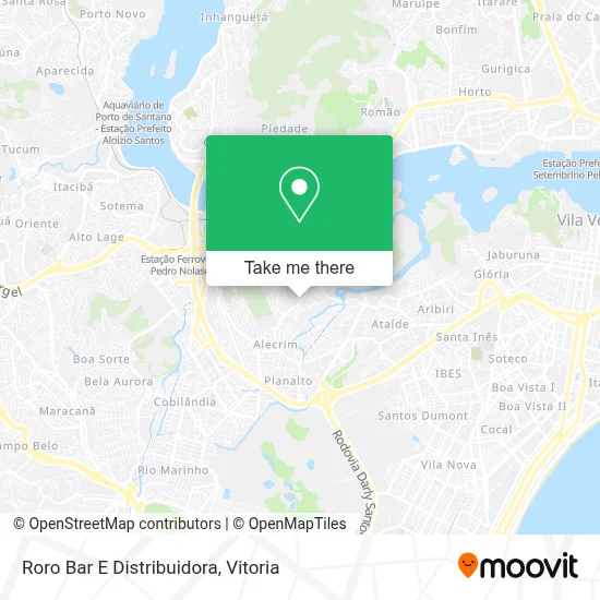 Roro Bar E Distribuidora map